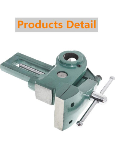 Morsa Parrot 8.89 cm Rotación 360 Multi-Ángulo para Carpinteros