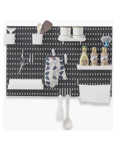Kit Organizador de Pared JoyBHole 33x22cm con 18 Accesorios