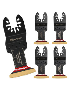 5 Cuchillas Oscilantes Vearter de Titanio 4.4 cm Bi-Metal