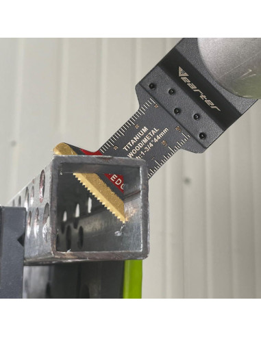 5 Cuchillas Oscilantes Vearter de Titanio 4.4 cm Bi-Metal