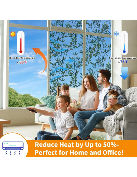 Película de Privacidad Unidireccional QHYsunshine 44.5x200cm