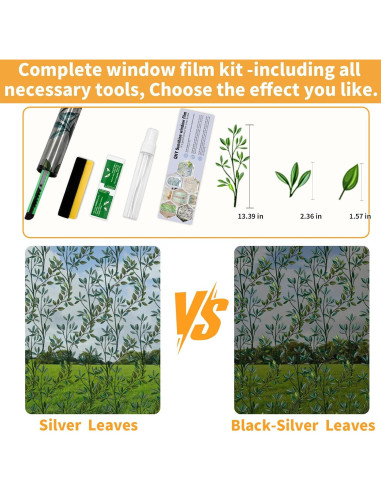 Película de Privacidad Unidireccional QHYsunshine 44.5x200cm