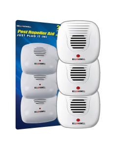 Kit de Repelente Ultrasonico Bell + Howell - 3 Unidades