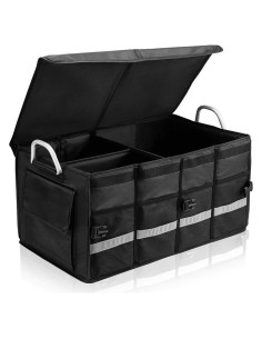 Organizador de Maletero de Coche i BKGOO Plegable Impermeable 58.4x33x27.9 cm