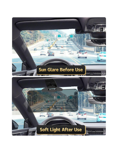 Extensor de Visera Solar Woqucute UV400 Universal 35x15cm