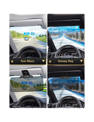 Extensor de Visera Solar Woqucute UV400 Universal 35x15cm