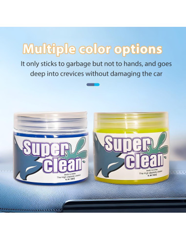 Gel de limpieza de automóviles FALVFUN azul 6.78x5.99cm