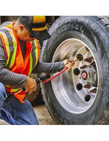 Inflador Digital de Neumáticos Milton S-576D con Manómetro