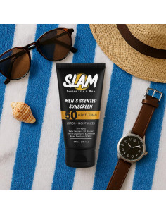 SLAM GentleMan Protector Solar SPF 50 Hidratante 3 oz Doble 2