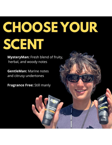 SLAM GentleMan Protector Solar SPF 50 Hidratante 3 oz Doble