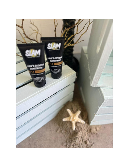 SLAM GentleMan Protector Solar SPF 50 Hidratante 3 oz Doble
