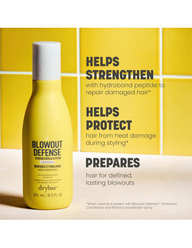 Acondicionador Blowout Defense Drybar 240g - Hidrata y Desenreda