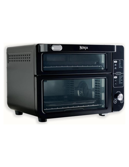 Horno Doble Ninja DCT401 12-en-1 con FlexDoor y Sello de Sabor