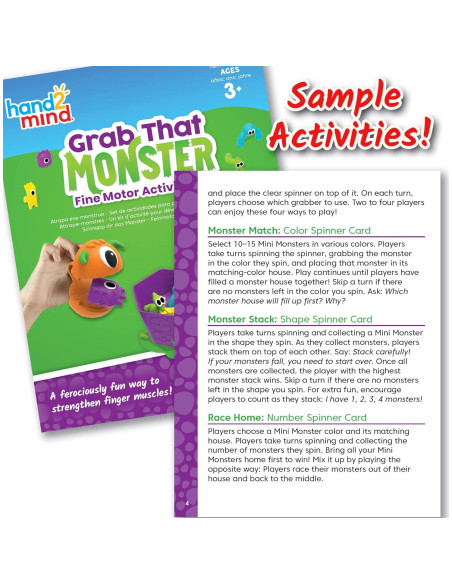 Conjunto de Actividades de Motricidad Fina Hand2Mind