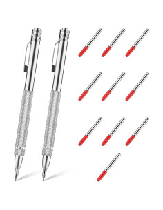 Scriber de Carburo de Tungsteno HOYDATE - 2 Piezas con 10 Puntas