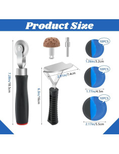 Kit de Reparación de Neumáticos 34 Piezas QWLWBU con Parches 2