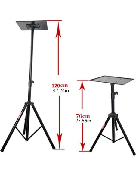 Soporte de Proyector MIQXUAN Trípode Ajustable 68.58-119.38 cm