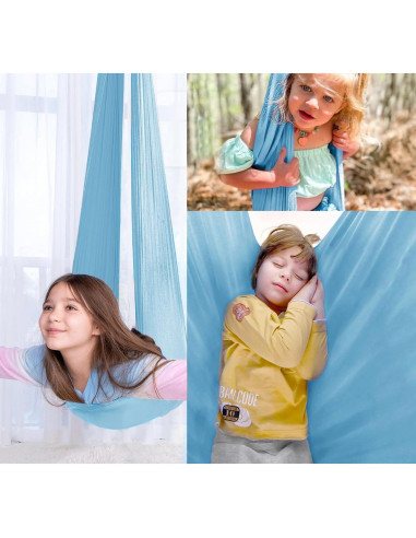 Columpio Sensorial Interior DZHPSRSZ 279.4x149.9 cm Azul