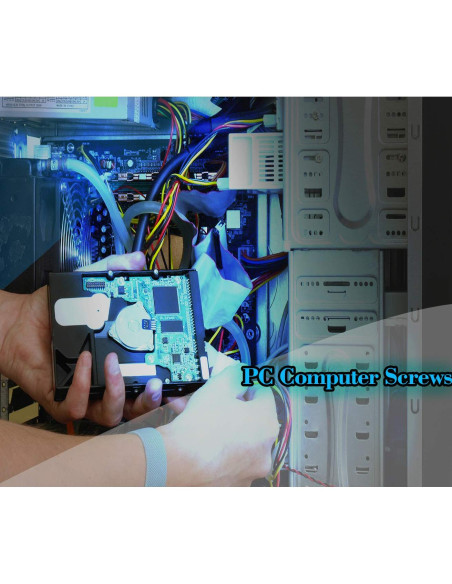 Kit de 340 Tornillos de Computadora CO-RODE - Placa Base, SSD, Ventilador