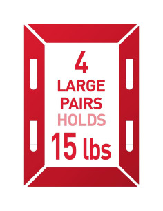 Tiras para Colgar Imágenes Command 32 Pares Asortidos 2