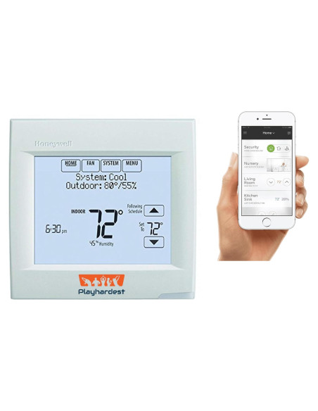 Termostato Programable Wi-Fi Honeywell VisionPRO 8000 24V