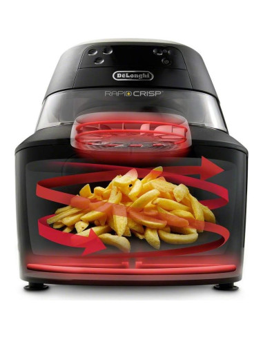 Freidora de Aire De'Longhi Rapid Crisp 4.73L 1700W Negra