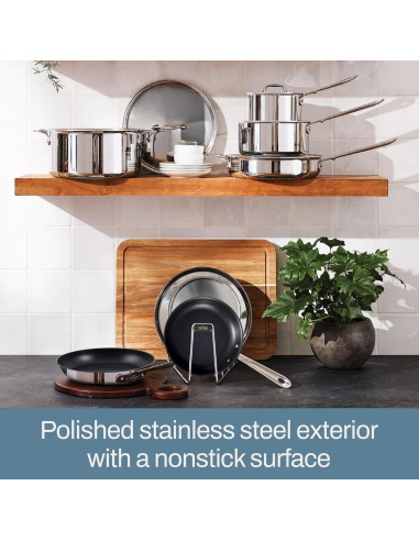 Juego de Sartenes Antiadherentes All-Clad Pro 20 y 25 cm