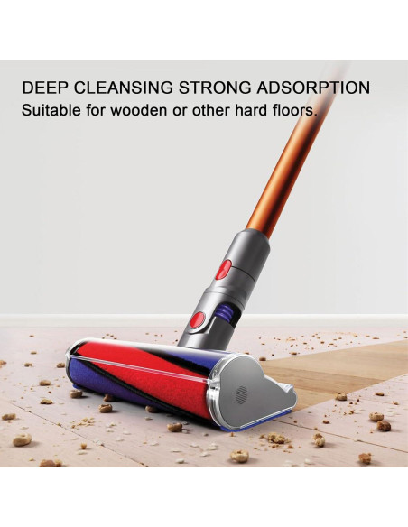 Cabezal de Limpieza Suave Coodss para Aspiradora Dyson V8 V10 V11