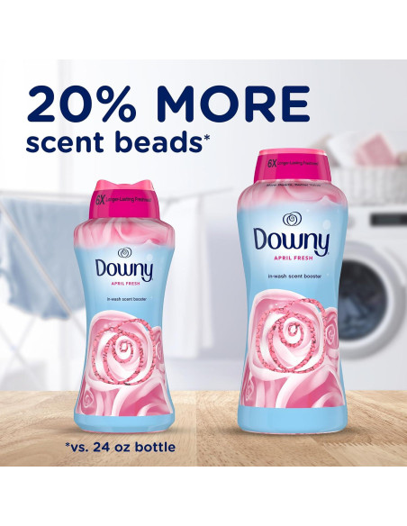 Perlas Aditivas de Fragancia Downy Fresco de Abril 853.5 g