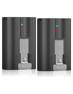 2 Baterías Recargables 6040mAh para Timbre Ring y Cámaras