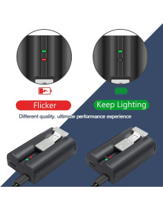 2 Baterías Recargables 6040mAh para Timbre Ring y Cámaras 2