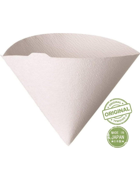 Filtro de Papel para Café Hario V60 Tamaño 01 - 200 Piezas