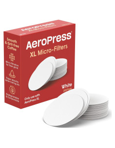 Filtros de Reemplazo AeroPress XL - 200 Micro-filtros de Papel