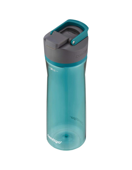 Botella de Agua Contigo AUTOSEAL 24oz Plástico Libre BPA Verde