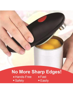 Abrelatas Eléctrico Genérico ECO-2 Automático 60W para Personas Mayores 2