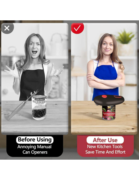 Abrelatas Eléctrico Genérico ECO-2 Automático 60W para Personas Mayores