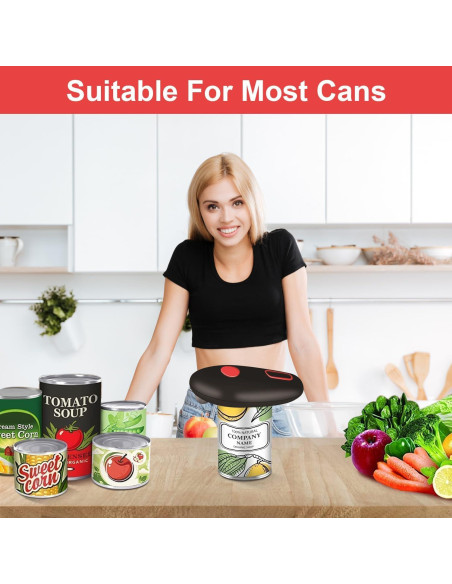 Abrelatas Eléctrico Genérico ECO-2 Automático 60W para Personas Mayores