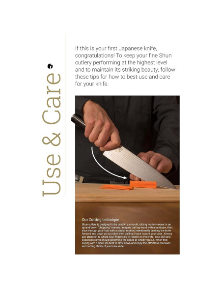 Cuchillo de Pico de Pájaro Shun Classic 6.35 cm Damasco Cuchillo de Pico de Pájaro Shun Classic 6.35 cm Damasco