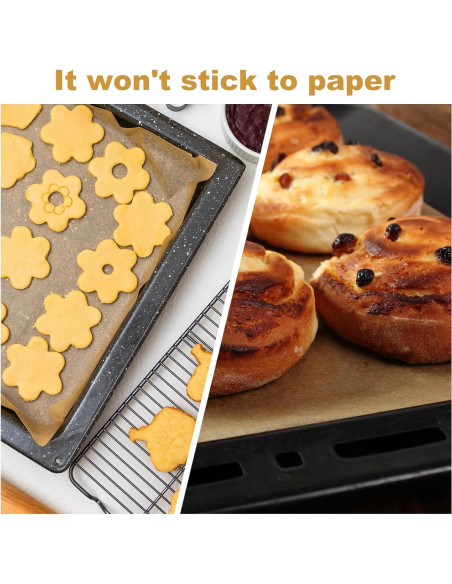 200 Hojas de Papel Pergamino Antiadherente FOXYAEO 30.5x40.6 cm