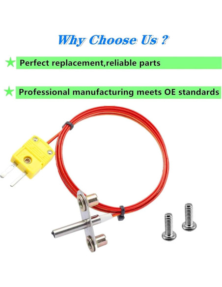 Kit de Sonda Termopar Traeger KIT0422 para Parrillas D2 Pro e Ironwood