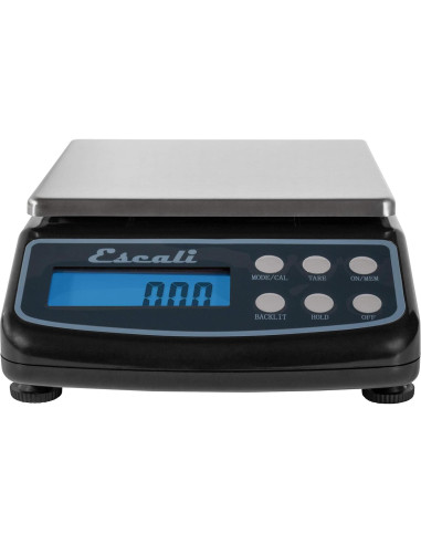 Balanza de Precisión Escali L600 - 600g, Pantalla LCD, Acero Inoxidable