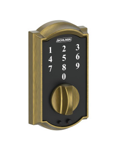 Cerradura Electrónica Sin Llave Schlage BE375 CAM 609 Bronce Antiguo