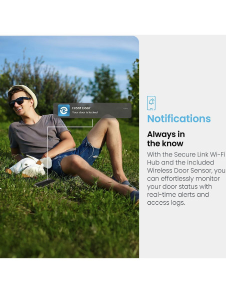 Hub Wi-Fi Lockly PGH200 - Control Remoto Cerradura Inteligente