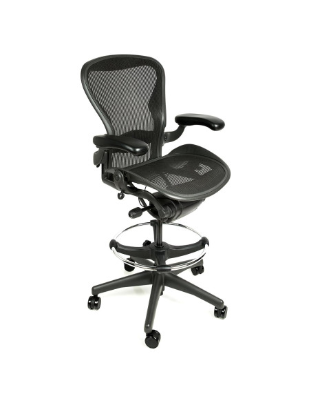 Taburete de Dibujo Herman Miller Aeron Tamaño B Ergonómico