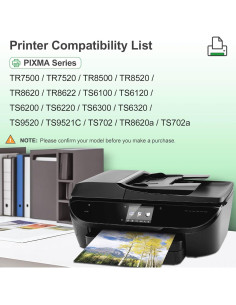 Paquete de 10 cartuchos de tinta CINKCOCO para Canon 280 281 2