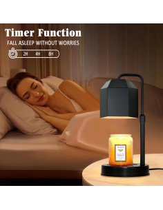 Lámpara Calentadora de Velas XJZJY con Temporizador y Regulador 2