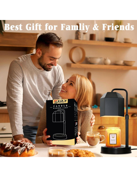 Lámpara Calentadora de Velas XJZJY con Temporizador y Regulador
