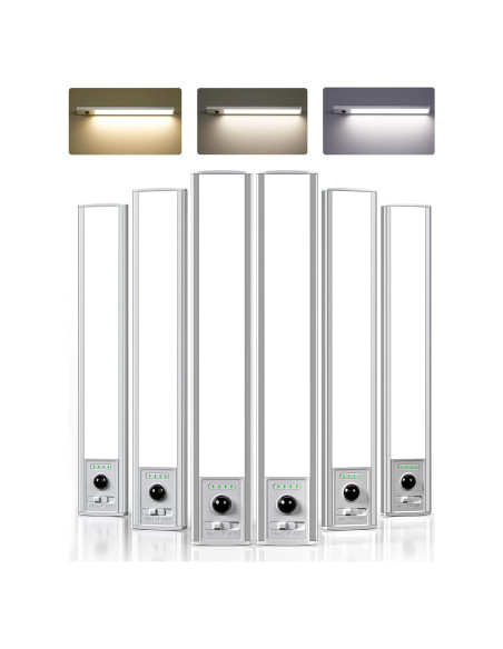 EZVALO Luz Bajo Gabinete Inalámbrica 30.48cm 96 LED con Sensor EZVALO Luz Bajo Gabinete Inalámbrica 30.48cm 96 LED con Sensor