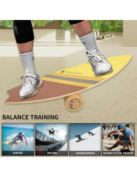 Tabla de Equilibrio iBoard Premium 74.93x29.97cm Antideslizante