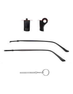 Piernas de Reemplazo para Gafas JANKY 140mm Metal Negro